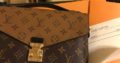 LOUIS VUITTON Pochette Metis Reverse M41465 Brown Canvas Cross Body