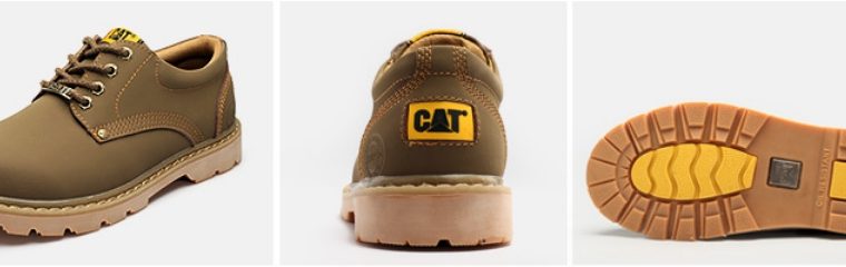 CAT CATERPILLAR Киев Украина туфли мужские ботинки обувь цвет: коричневый