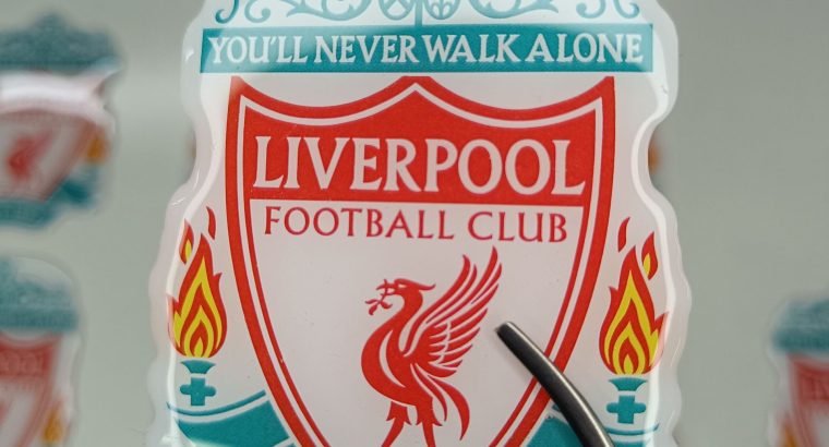 Об’ємна наклейка, шильда, смоляна етикетка.