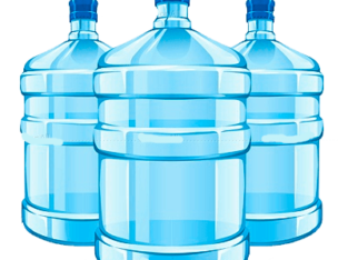 Доставка воды в квартиры и офисы в бутылках 19, 10, 5 литров (питьевая
