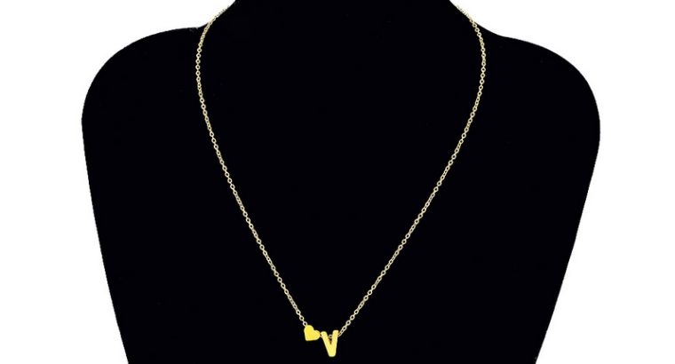 Ожерелье колье намисто подвеска цепочка кулон медальон амулет оберег сердце уникальный подарок золото ланцюжок личная буква