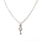 Ожерелье колье намисто подвеска цепочка кулон медальон амулет оберег ключик от сердца для подарка серебро ланцюжок