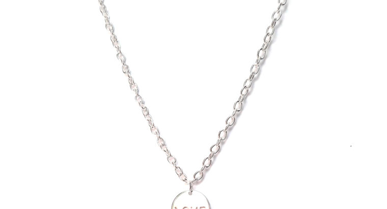 Ожерелье колье намисто подвеска Love Любовь цепочка кулон медальон амулет оберег для подарка серебро ланцюжок