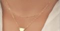 Изумительное ожерелье колье намисто подвеска цепочка кулон медальон амулет оберег для подарка золото серебро ланцюжок