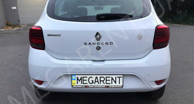 Аренда авто, прокат автомобиля Renault Sandero 2017