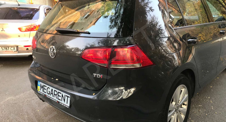 Аренда авто, прокат автомобиля Volkswagen Golf 7 2017