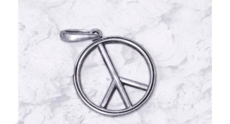 Срібний кулон «Знак Миру»