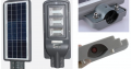 Автономный уличный LED-фонарь 60 Вт с креплением mod.ALP2865
