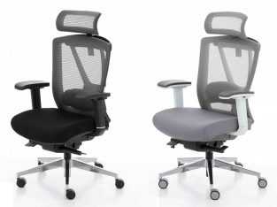 Офисное кресло Ergo Chair 2 черное или серое
