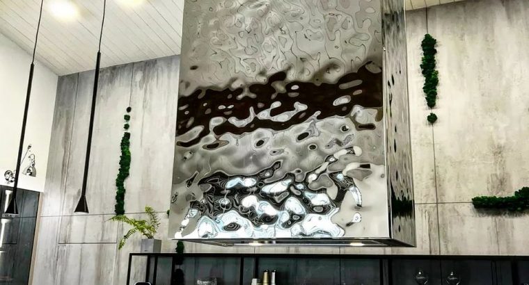 Облицовочные панели из метала Lava, панели для фасада метал Lava, декоративные
