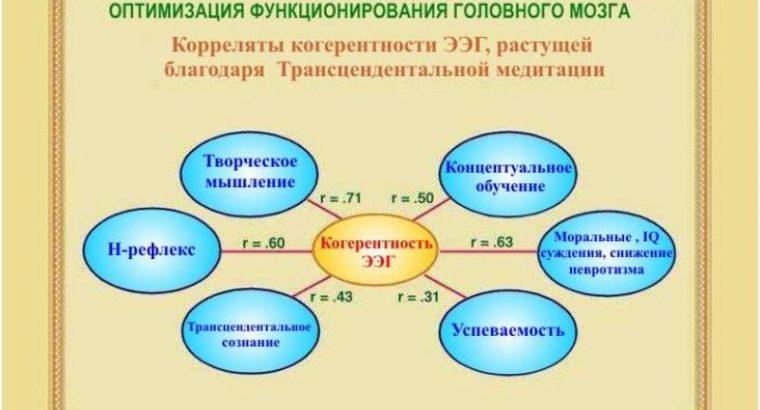 Обучение Трансцендентальной медитации эффективно