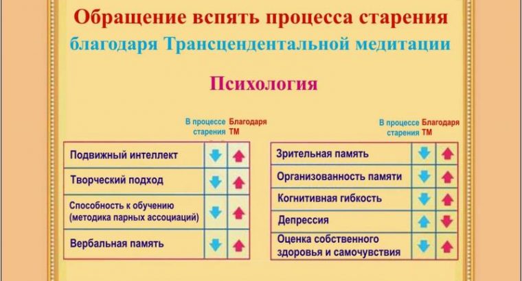 Обучение Трансцендентальной медитации эффективно