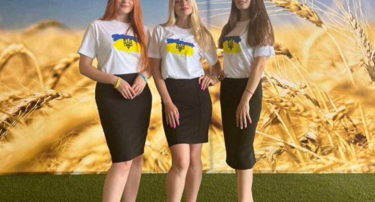 Замовити хостес на захід чи виставку Київ та Україна