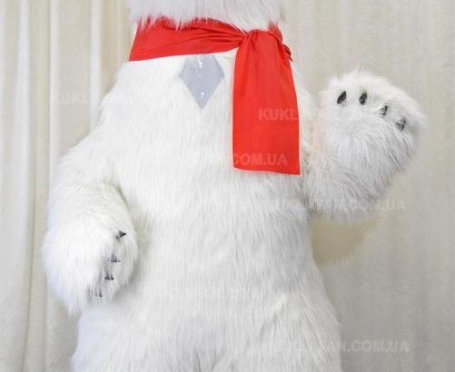Надувний костюм Білий Ведмідь, Надувной костюм Белый Медведь