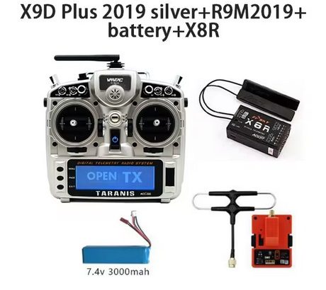 Аппаратура управления. FrSky X9D Plus 2019 silver