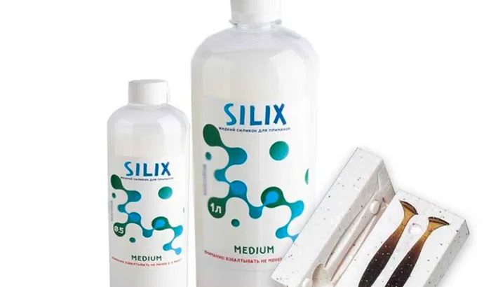 Рідкий силікон SILIX для виготовлення риболовних приманок