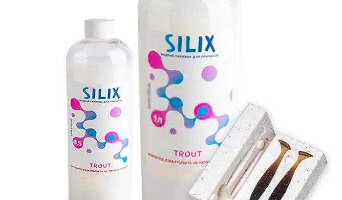 Рідкий силікон SILIX для виготовлення риболовних приманок