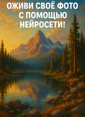 Создание уникальных с помощью нейросетей