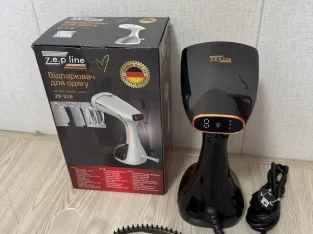 Відпарювач ручний вертикальний Zepline ZP-210 3000 Вт Чорний Парова праска