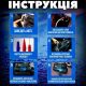 Автомобільний компресор 12 вольт з ліхтарем та насадками для закачування шин, насос
