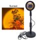 Лампа Атмосферна Проекційний Світильник Atmosphere Sunset Lamp ефект веселки