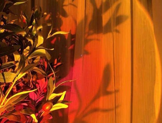 Лампа Атмосферна Проекційний Світильник Atmosphere Sunset Lamp ефект веселки