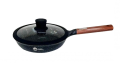 Сковородка с крышкой 24 см с гранитным покрытием Higher Kitchen НК-318