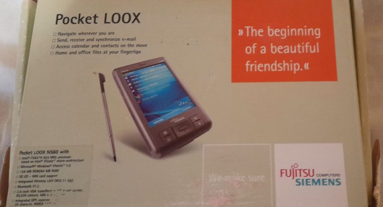 КПК Fujitsu Siemens Pocket Loox N560 НОВЫЙ — ПОЛНАЯ КОМПЛЕКТАЦИЯ