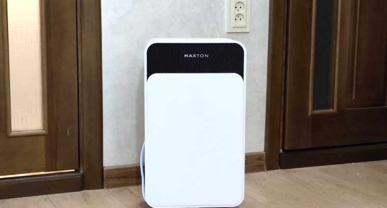 Maxton MX-12s WiFi – ультратихий осушувач повітря з Wi-Fi керуванням та іонізатором