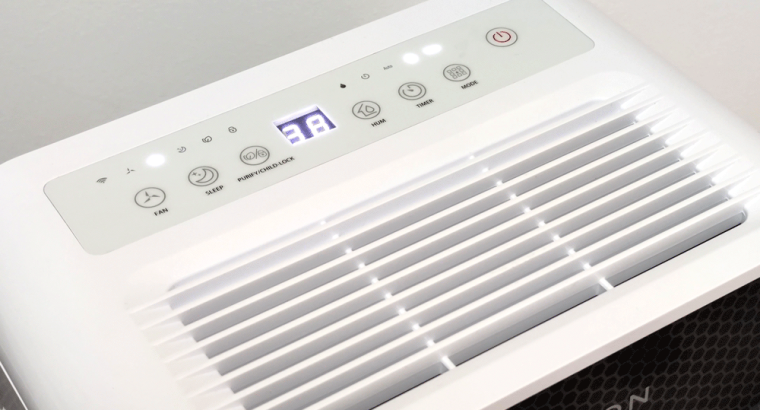Maxton MX-12s WiFi – ультратихий осушувач повітря з Wi-Fi керуванням та іонізатором