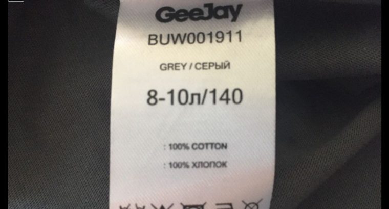Летний комплект Gloria jeans, шорты и футболка новый, 8-10 лет, 140 см, 100% хлопок.