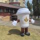 Аниматорский костюм надувной — ходячий щит бренда 240 см 4 часа работы