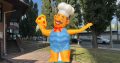 Наружная реклама человек надувной 3D копии товаров, персонажей, животных 3.4 м