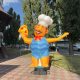 Наружная реклама человек надувной 3D копии товаров, персонажей, животных 3.4 м