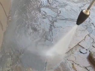 Мытье плитки керхером мойка двора