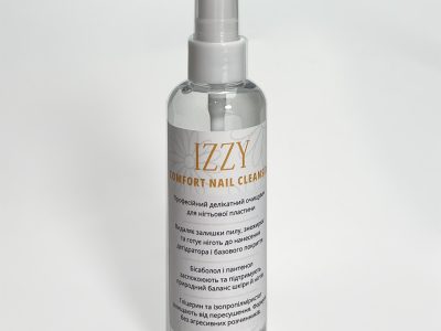Професійна Підготовка Нігтя: Делікатний Очищувач Izzy Comfort Nail Cleanser 100мл