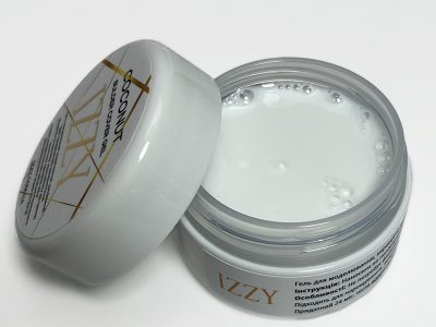 Ідеальний Нюд: Молочний Гель-будівельник Izzy Cover Coconut 20г (Двофазний)