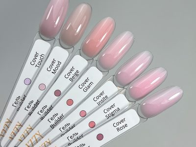 Вся Лінійка: Камуфлюючі Гелі для Нарощування Izzy Builder Cover Gel