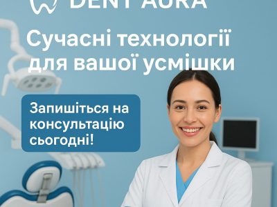 Стоматологія в Одесі — Dent Aura