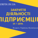 Закриття діяльності ФОП, СПД, ПП. (Недорого, Терміново)