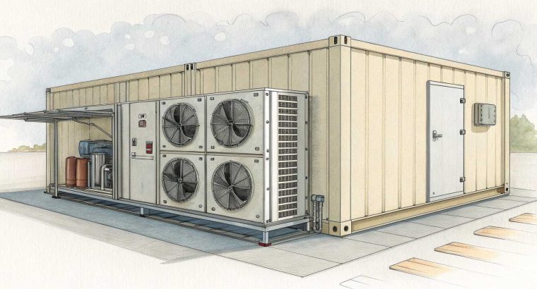 Холодильна камера, морозильна камера, шокова заморозка — промислові