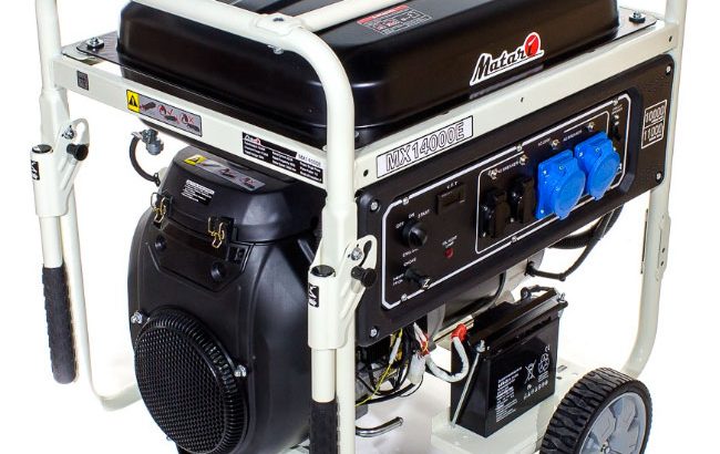 Современный бензиновый генератор Matari MX14000E мощностью 10 кВт