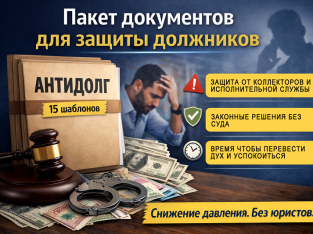 Пакет документов для защиты должников