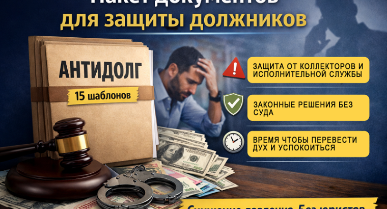 Пакет документов для защиты должников
