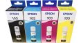 Комплект оригінальних чорнил Epson 103 (C,M,Y,Bk)