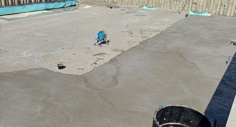 Бетонні роботи: фундаменти, стяжка, моноліт