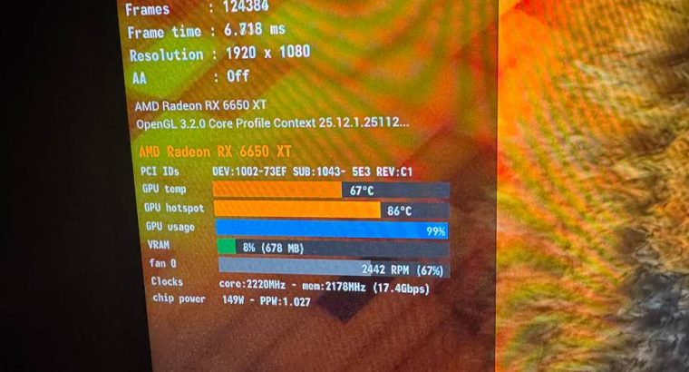 Ігровий ПК в Ідеальному стані Ryzen 5 3600, RX6650XT 8GB, 16GB,SSD 1TB