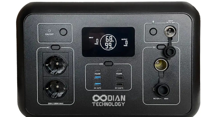 Портативна зарядна станція Dian Technology 1200 Вт