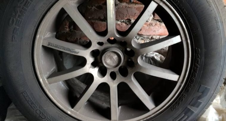 Колеса R16 5×114.3: диски HRS + шини Nexen (пробіг 2 тис. км)