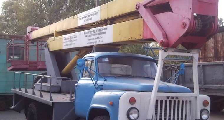 Оренда автовишки місто Бровари та його району від власника.